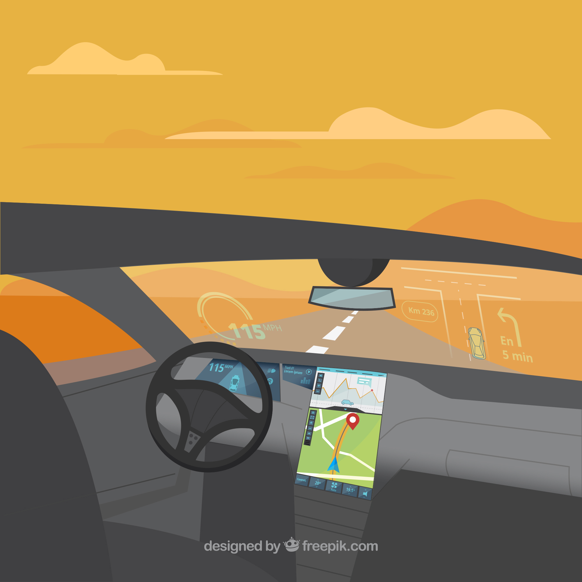 Flat Autonomous Car